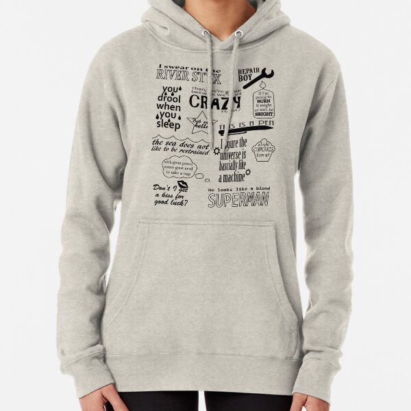 Heroes of Olympus Quotes Pullover Hoodie