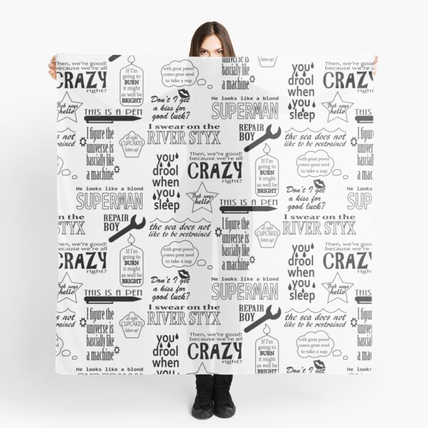 Heroes of Olympus Quotes Scarf