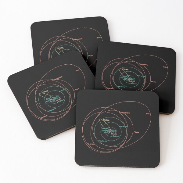 Item preview, Solar System with Accurate Distance Scale designed and sold by darkskygear.