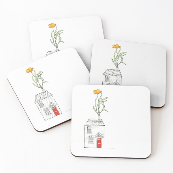 Home Grown Coasters (Set of 4)