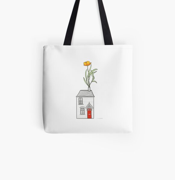 Home Grown All Over Print Tote Bag
