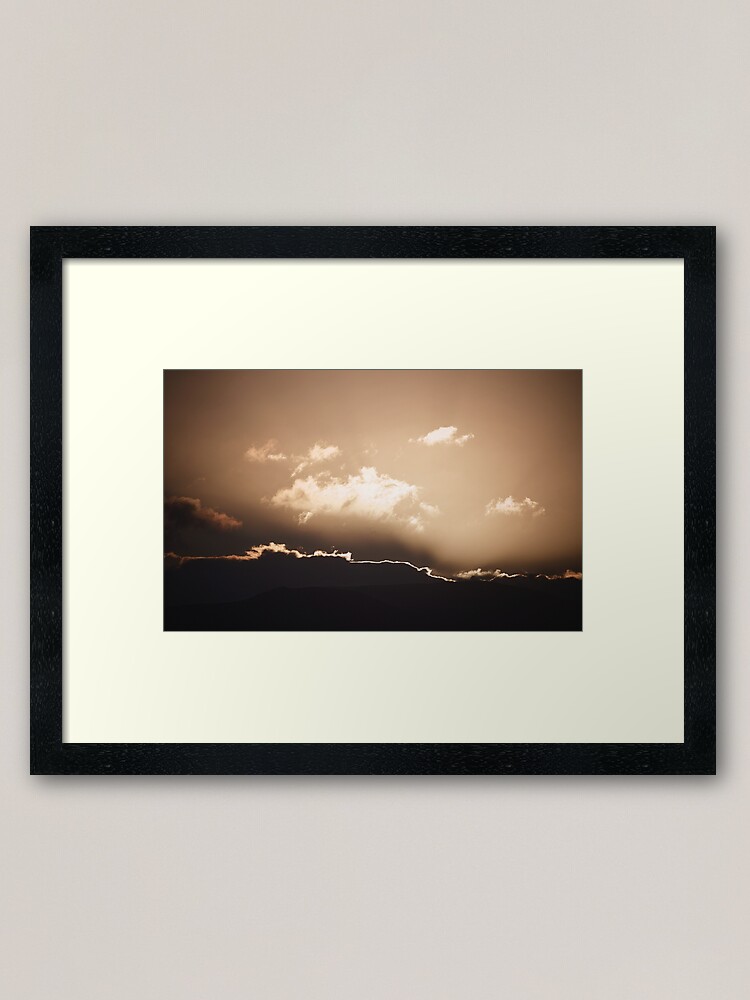 Alternate view of Longest Day Sunset 2: Gone Framed Art Print