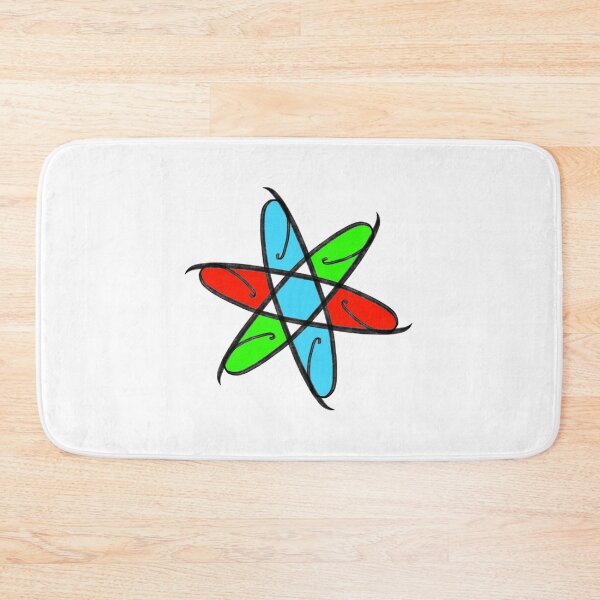 Item preview, Star Geometric Pattern Red Blue Green designed and sold by AJ505.
