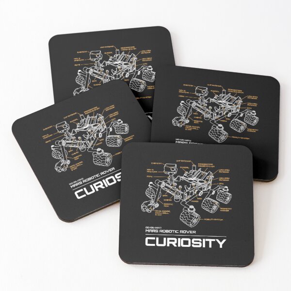 Item preview, Curiosity Rover Schematic designed and sold by darkskygear.
