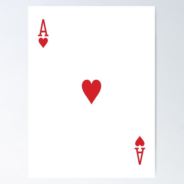 Ace Of Hearts Poster