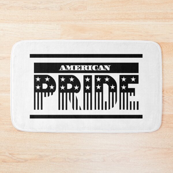 Item preview, Proud American (black logo) designed and sold by Flow-Store.