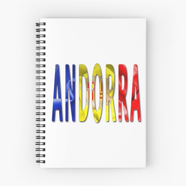 Item preview, Andorra Word With Flag Texture designed and sold by MarkUK97.