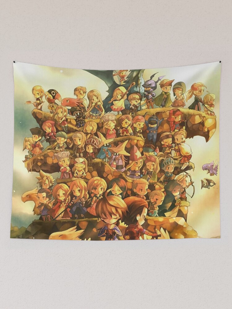 Final Fantasy X Characters Wallpaper Tapestry for Sale by CassidyCreates