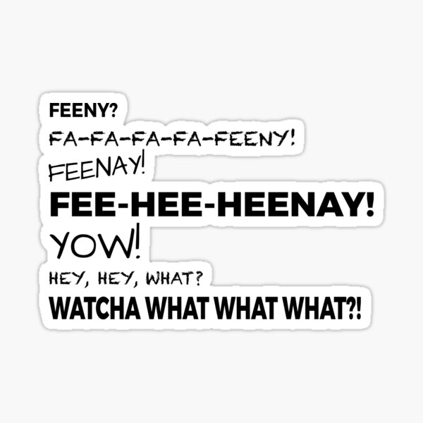 Artikel-Vorschau von Der Feeny Call, designt und verkauft von pondlifeforme.