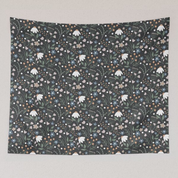 Item preview, Hygge floral pattern designed and sold by design-by-highd.