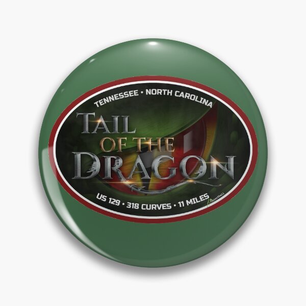 Artikelvorschau, Tail of the Dragon Road US 129 Motorrad-Sportwagen-Aufkleber und T-Shirt 04 entworfen und verkauft von OuterShellUK.