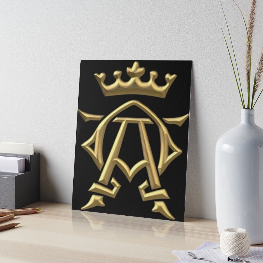 Alpha and omega symbol Art Print for Sale by shaggydawgg