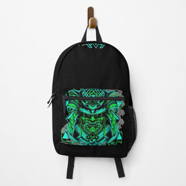 Item preview, neon samurai hannya mask oni demon japan designed and sold by dazed-draft.