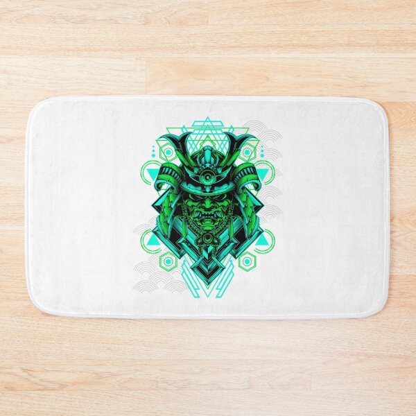 Item preview, neon samurai hannya mask oni demon japan designed and sold by dazed-draft.