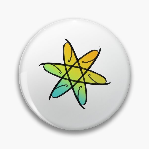 Artikelvorschau, Stern geometrisches Muster Regenbogen entworfen und verkauft von AJ505.