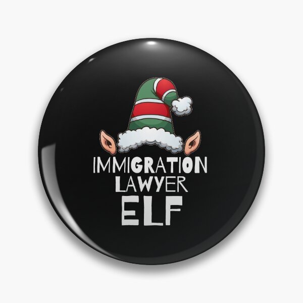 Item preview, Immigration Elf Christmas Holidays Xmas Elves Attorney Law School designed and sold by losttribe.
