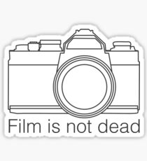 Film is not dead Sticker