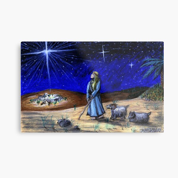 Silent Night Metal Print