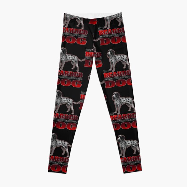 Bearded dog design Leggings