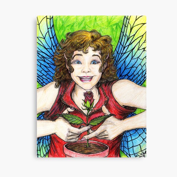 Rose Fairy Canvas Print