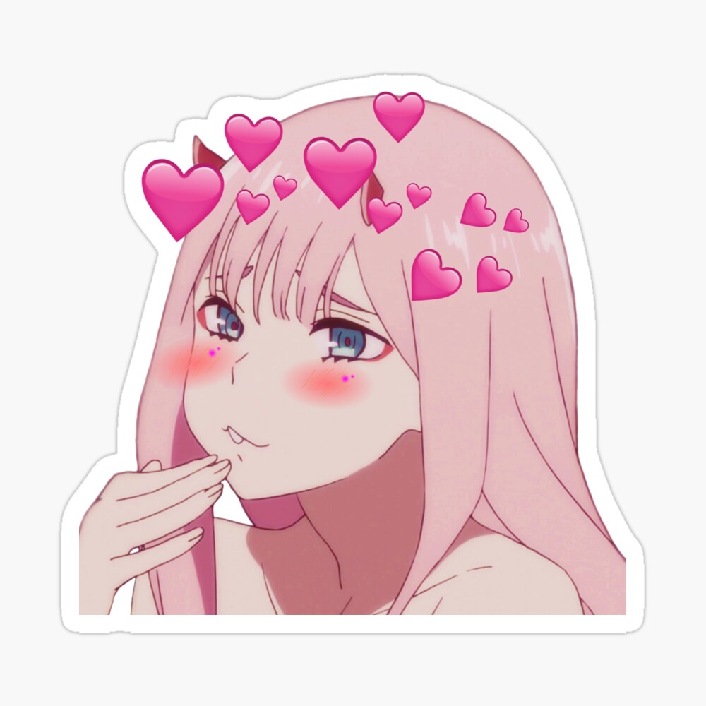 Zero Two Cute Pin By Herms67 Redbubble