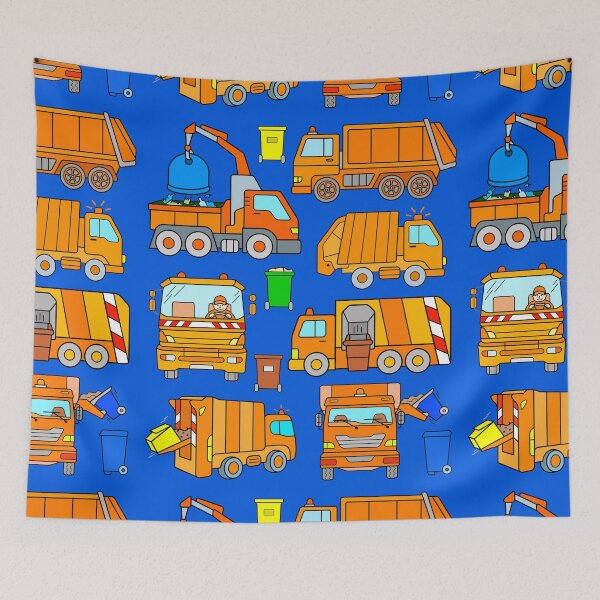 Item preview, Trash trucks garbage collection vehicles trashtruck designed and sold by samshirts.