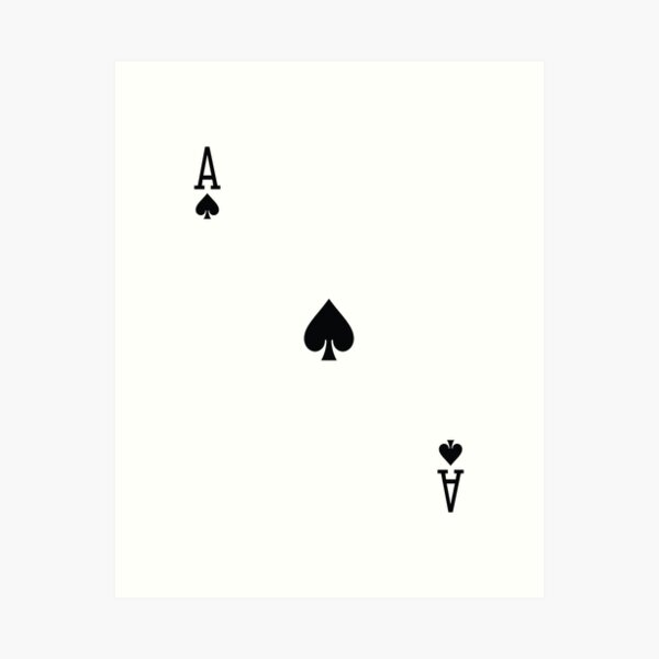 Ace Of Hearts Wall Art for Sale | Redbubble