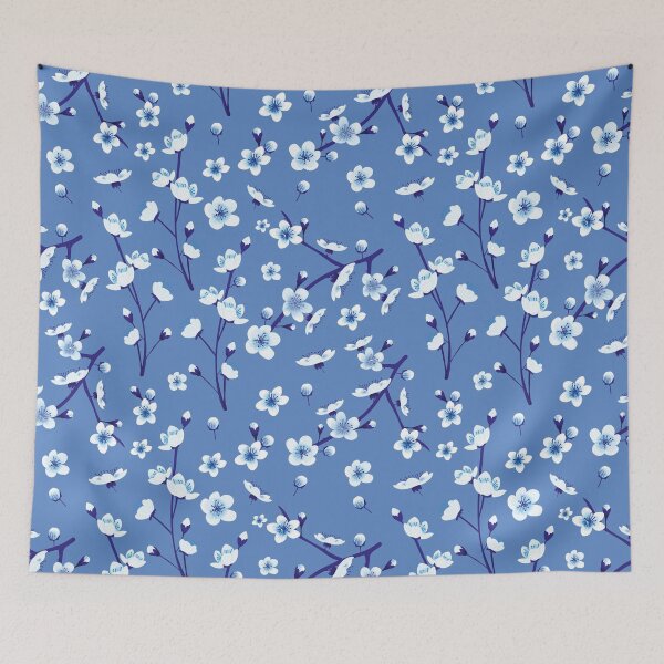 Item preview, Dark blue cherry tree designed and sold by Katbydesign.