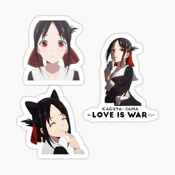 Item preview, Shinomiya Kaguya Sticker Pack  designed and sold by akshitamishra.