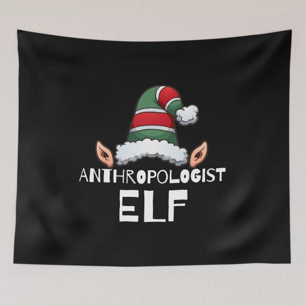 Item preview, Anthropologist Elf Christmas Holidays Xmas Elves Anthropology designed and sold by losttribe.