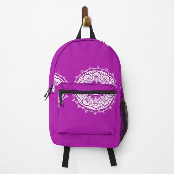 Item preview, White decorative lace purple pattern designed and sold by tetibright.