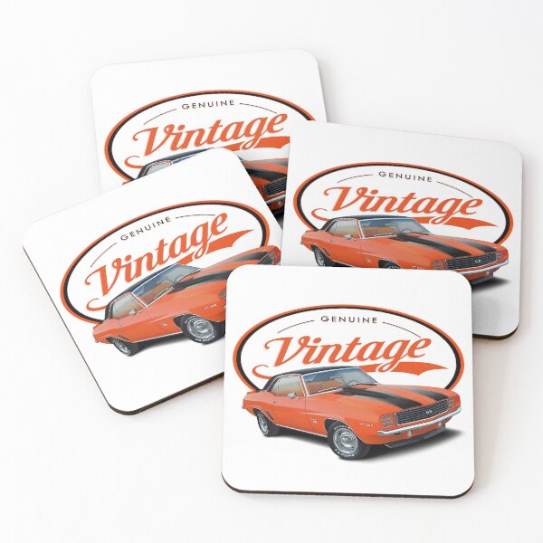 Item preview, Vintage Orange Camaro designed and sold by Yourauto.