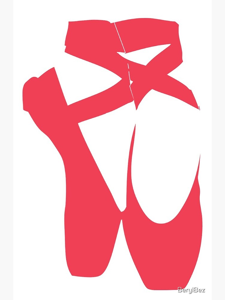 endelse Ud Ondartet tumor The Red Ballet Shoes" Greeting Card for Sale by BerylBez | Redbubble
