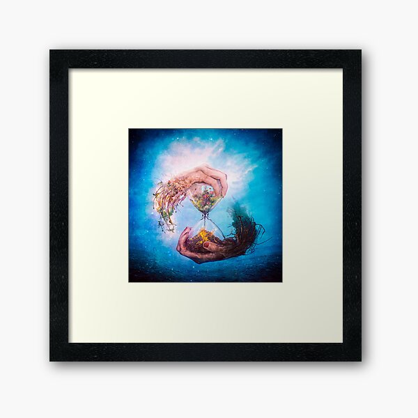 Where stories unfold Framed Art Print