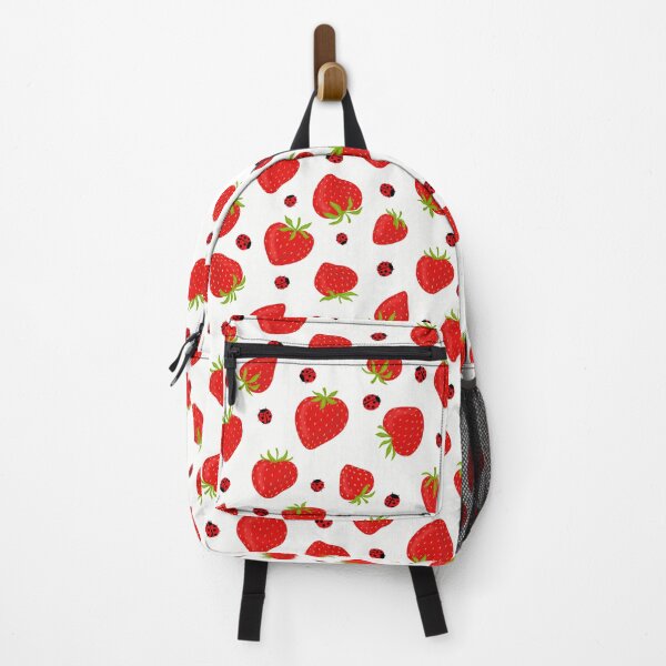 Item preview, Strawberries and Ladybugs Summer Pattern designed and sold by carabara.