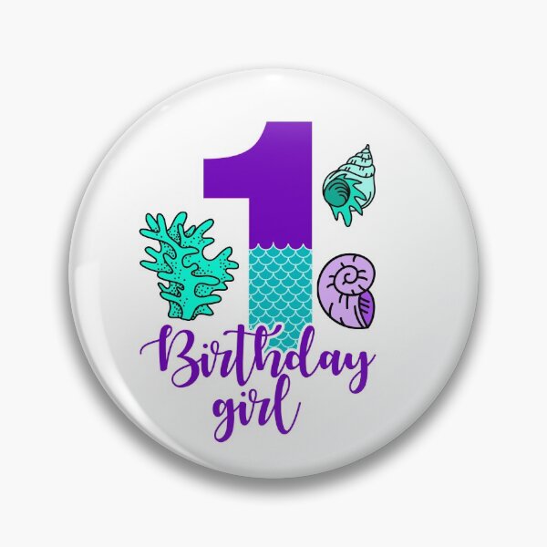 Item preview, 1 Year Old Birthday Girl designed and sold by autlu.