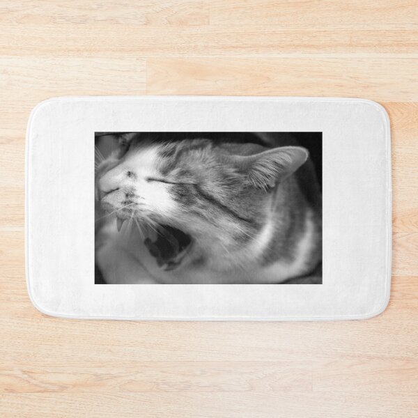 Item preview, Cat yawning designed and sold by petrosdeme.