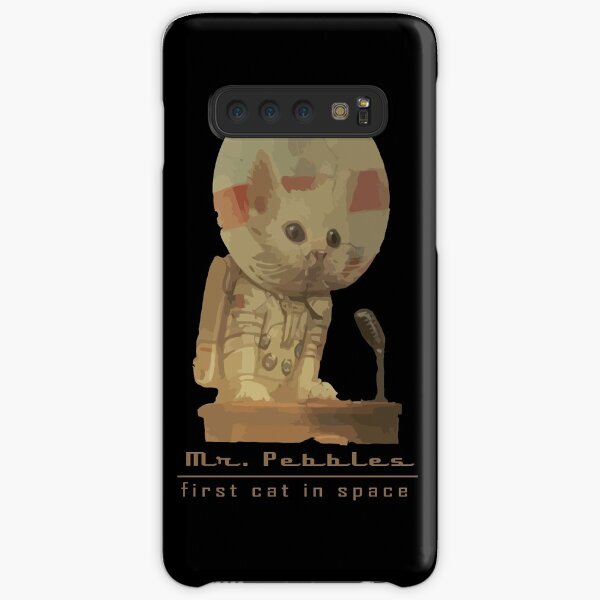 Mr. Pebbles - The first cat in space! Samsung Galaxy Snap Case
