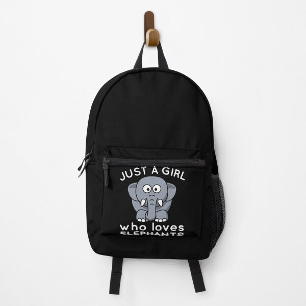 Item preview, Just A Girl Who Loves Elephants designed and sold by cimibaka25.