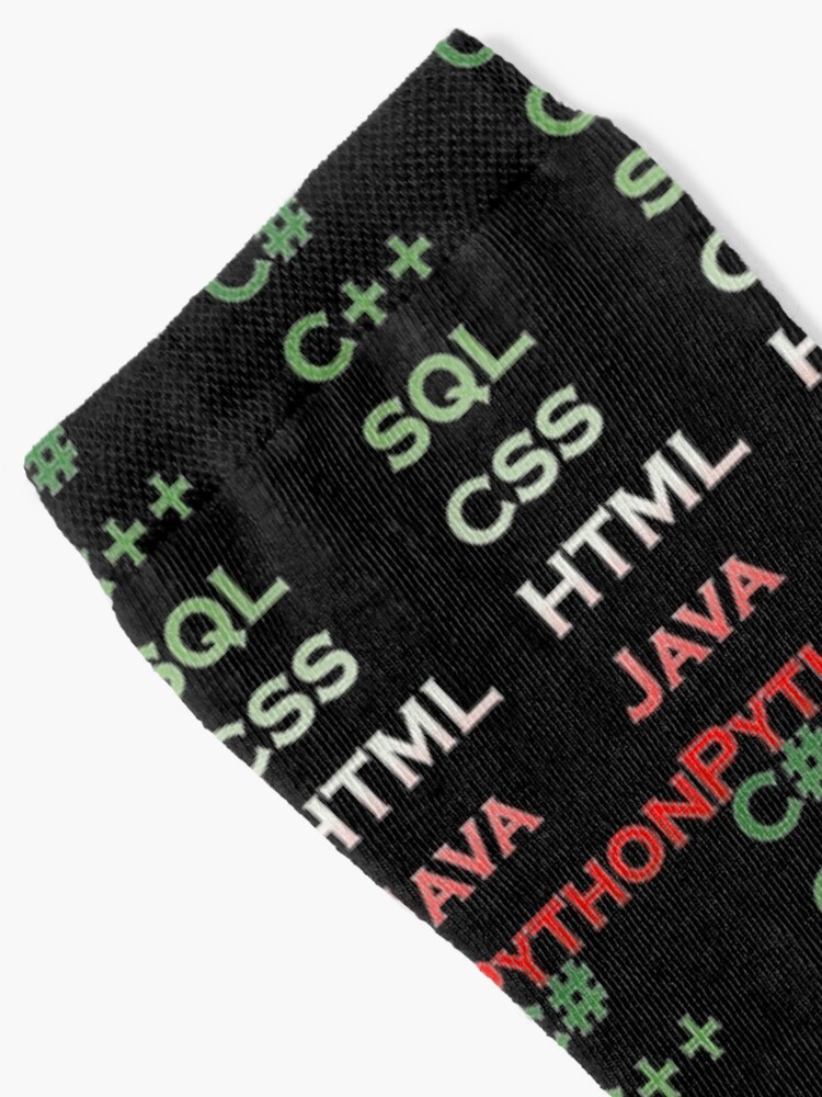 Thumbnail 2 of 5, Socks, Computer languages designed and sold by catnamedtiffany.