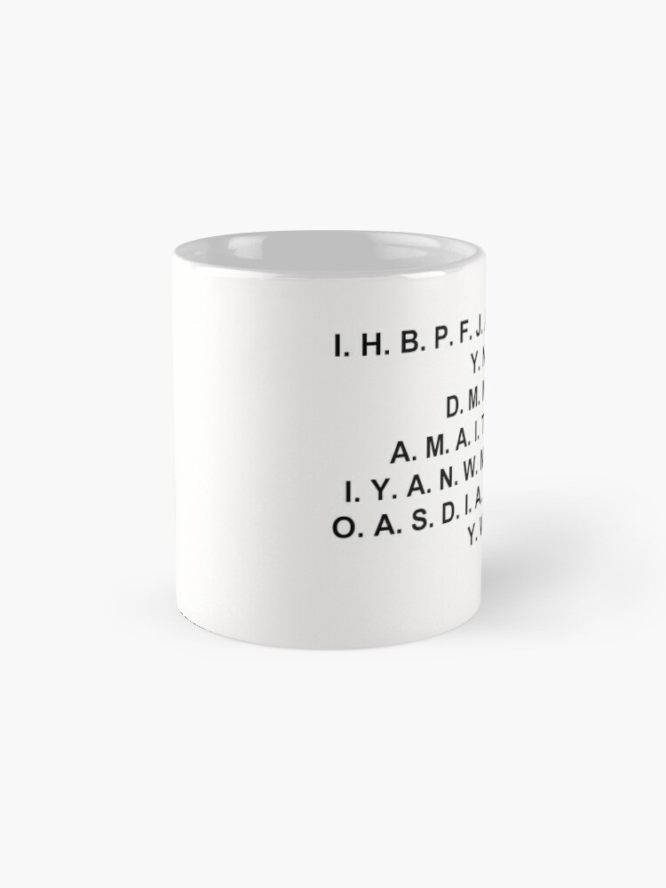 Coffee Mug, I Have Brought Peace, Freedom, Justice, and Security designed and sold by ebird14