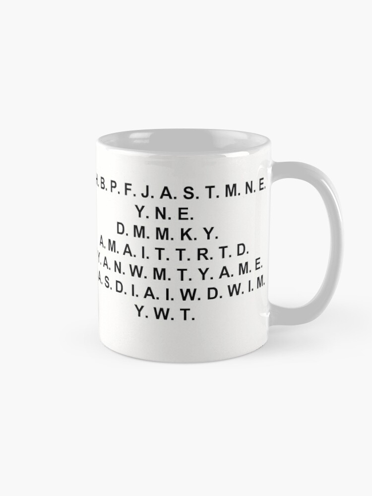 I Have Brought Peace, Freedom, Justice, and Security Coffee Mug for Sale  by ebird14