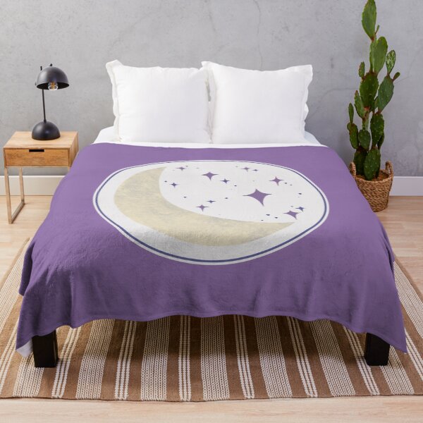 Item preview, Crescent Moon Starry Skies designed and sold by neoknacks.