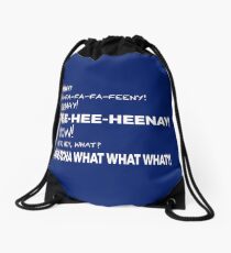 The Feeny Call - Blue Drawstring Bag