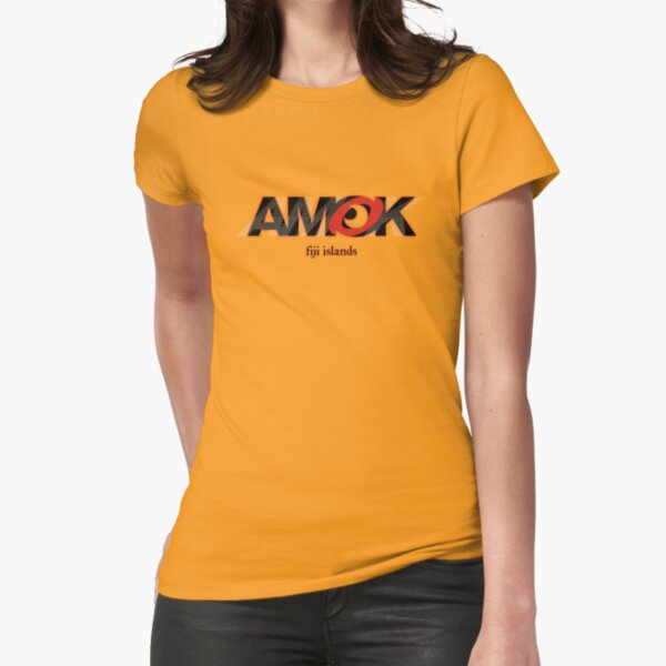 AMOK - fiji islands Fitted T-Shirt