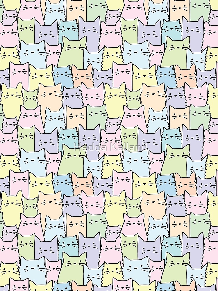 Silent Cats Pastel by hhkalland