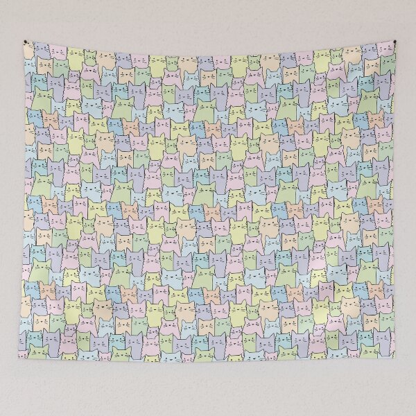 Item preview, Silent Cats Pastel designed and sold by Hedda Kalland.