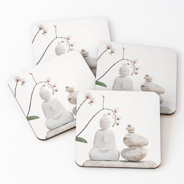 Item preview, White Buddha Meditation  designed and sold by Elena Ray.