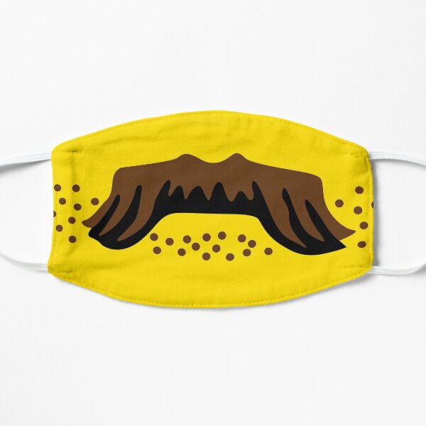 Brickhead - Moustache Flat Mask
