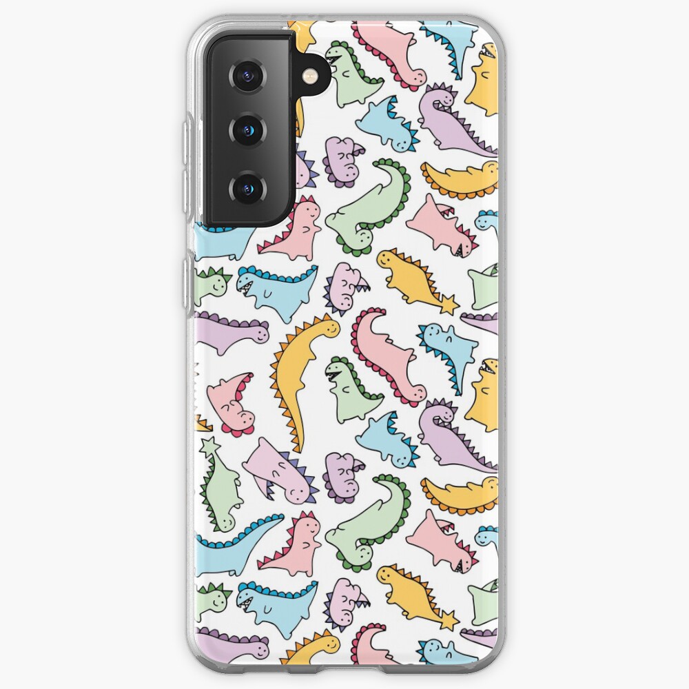 Cute Dino Explosion Samsung Galaxy Phone Case